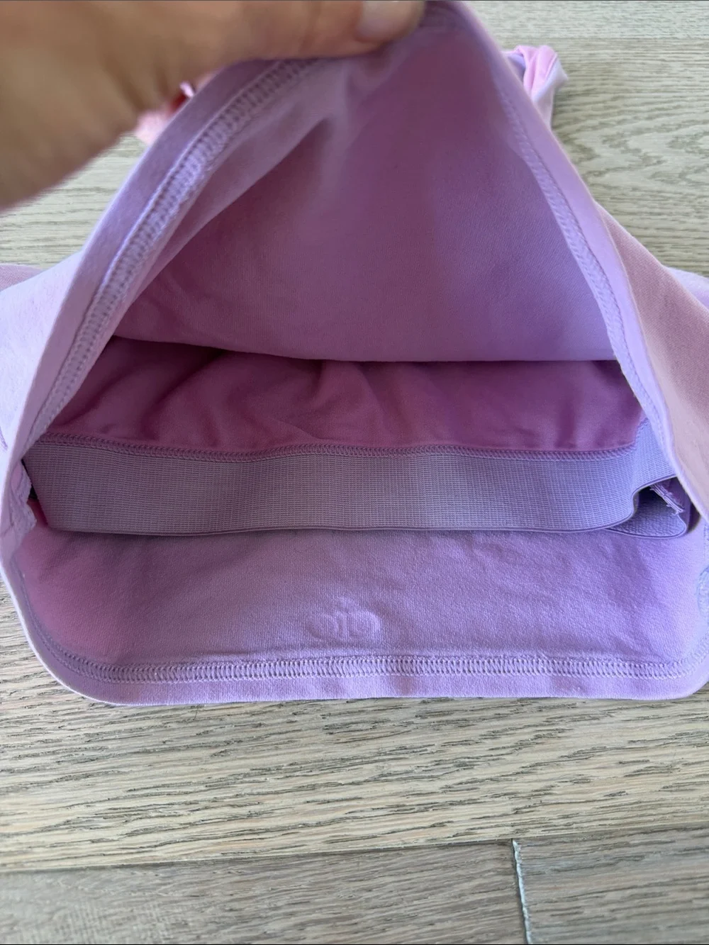 ALO Yoga Lilac Racerback Cropped Tank